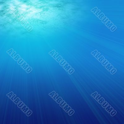 under water love