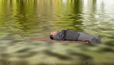 Dreaming Businessman