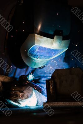 welder at work