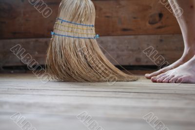 Sweeping A Floor