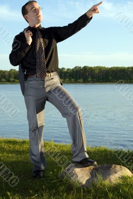 Businessman Posing