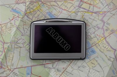 GPS on map