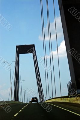 Suspension Bridge Up Close