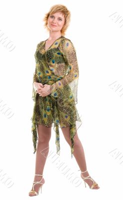 standing woman