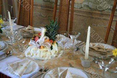 Wedding reception