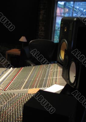 music recording studio