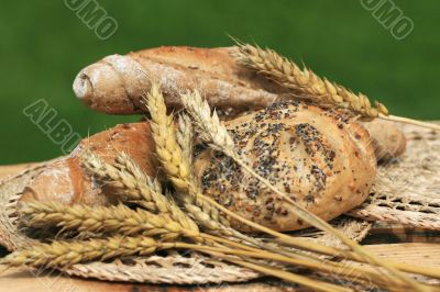 Pastry and corn