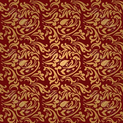floral maroon