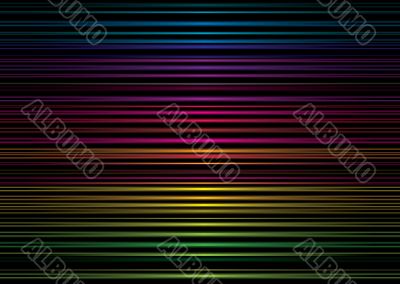 rainbow stripe metal