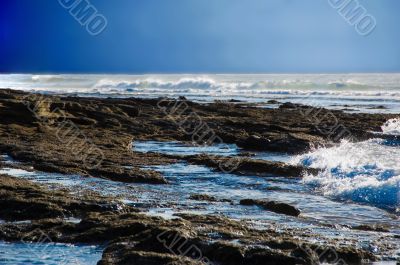 waves and stones