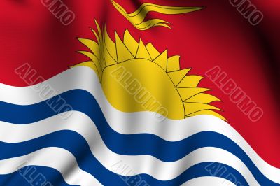 Rendered Kiribati Flag