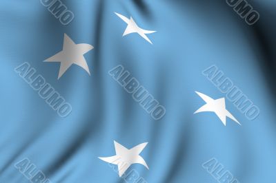 Rendered Micronesian Flag