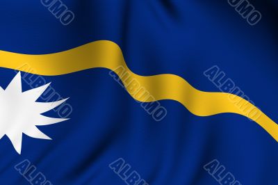 Rendered Nauru Flag