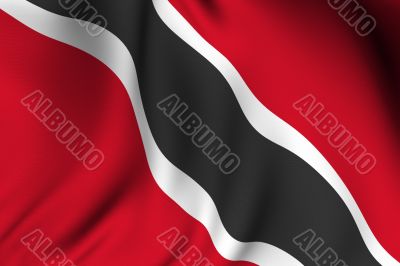 Rendered Trinidad and Tobagan Flag