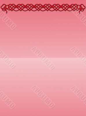Card form with red heart header
