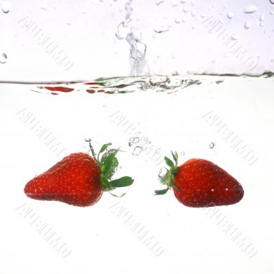 Strawberry splash