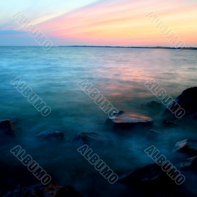 sea sunrise