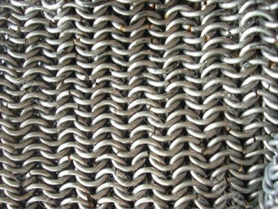 texture of antique chain mail