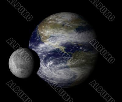 Earth and Moon 2