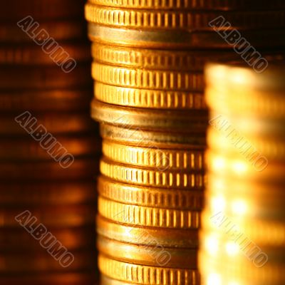 golden coins