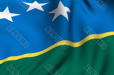 Rendered Solomon Islands Flag
