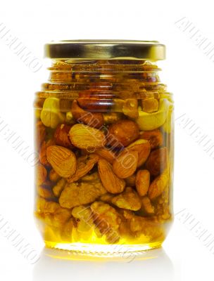Nuts in honey