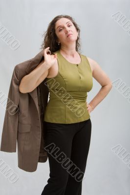 Confident business woman