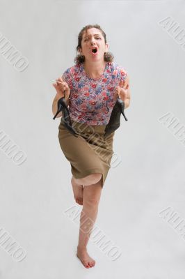 Painful shoes