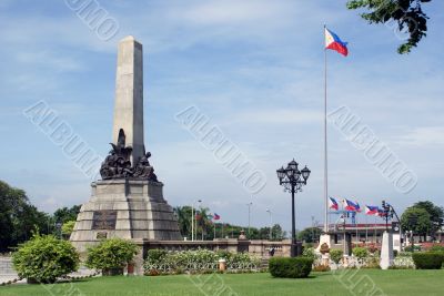 Monument in Manila
