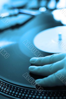blue dj
