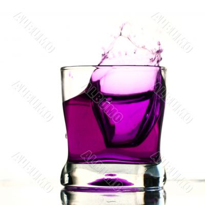 coctail drink splash