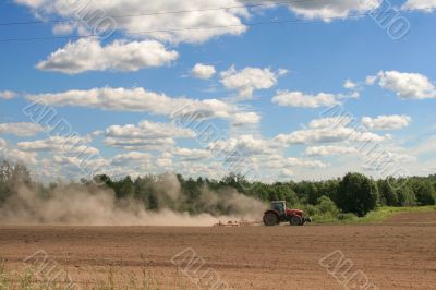 hard work at harvest-time