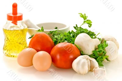 some fresh ingredients
