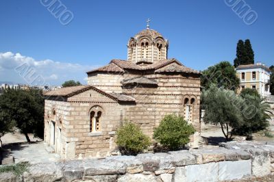 Byzantium church in Athens