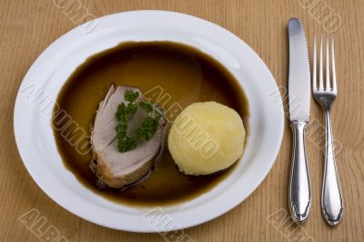 roast pork