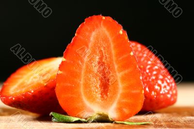 strawberry background