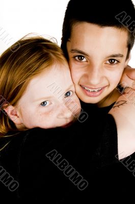 happy sibling