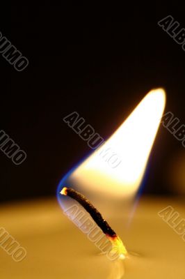 flame of a candle