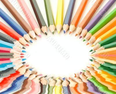 various of color pencils