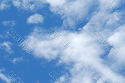 Clouds in the sky