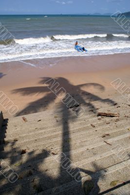 On the beach Ao Nang
