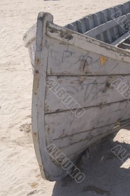 Abandoned fishing boat