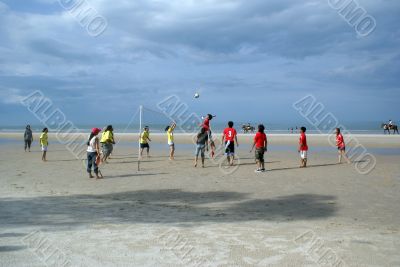 Beach voleyball