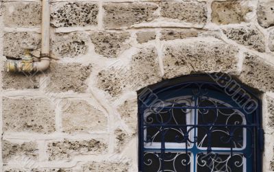 Old building window
