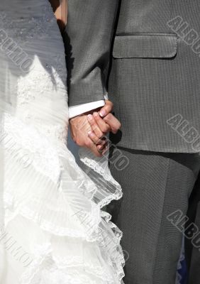 Newly-married couple