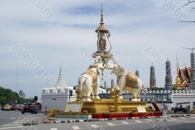 Elephants in Bangkok