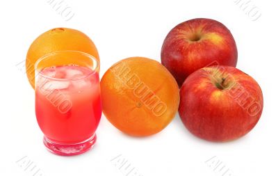 freshly squeezed fruit juice