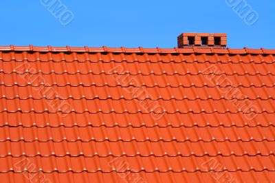 red roofing-tiles