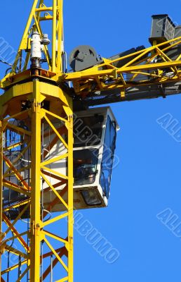 yellow crane