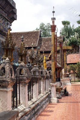 In wat Lampang Luang